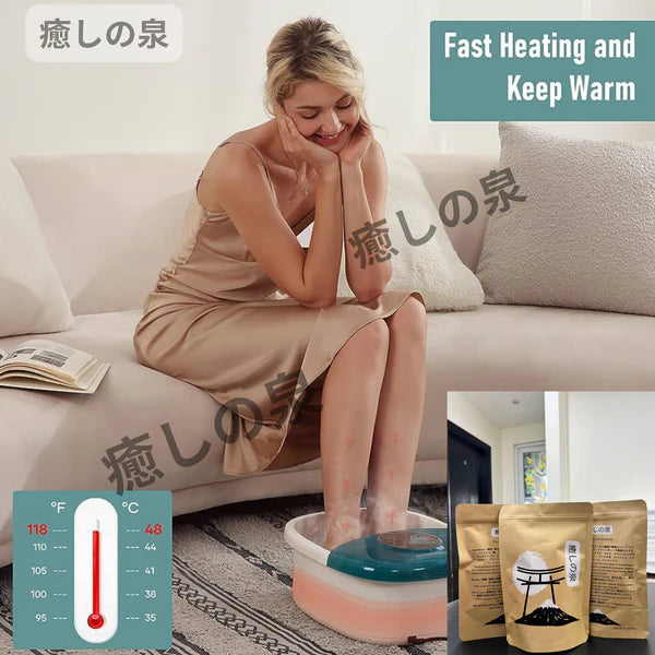 癒しの泉: Japans Fußbadpulver Nr. 1