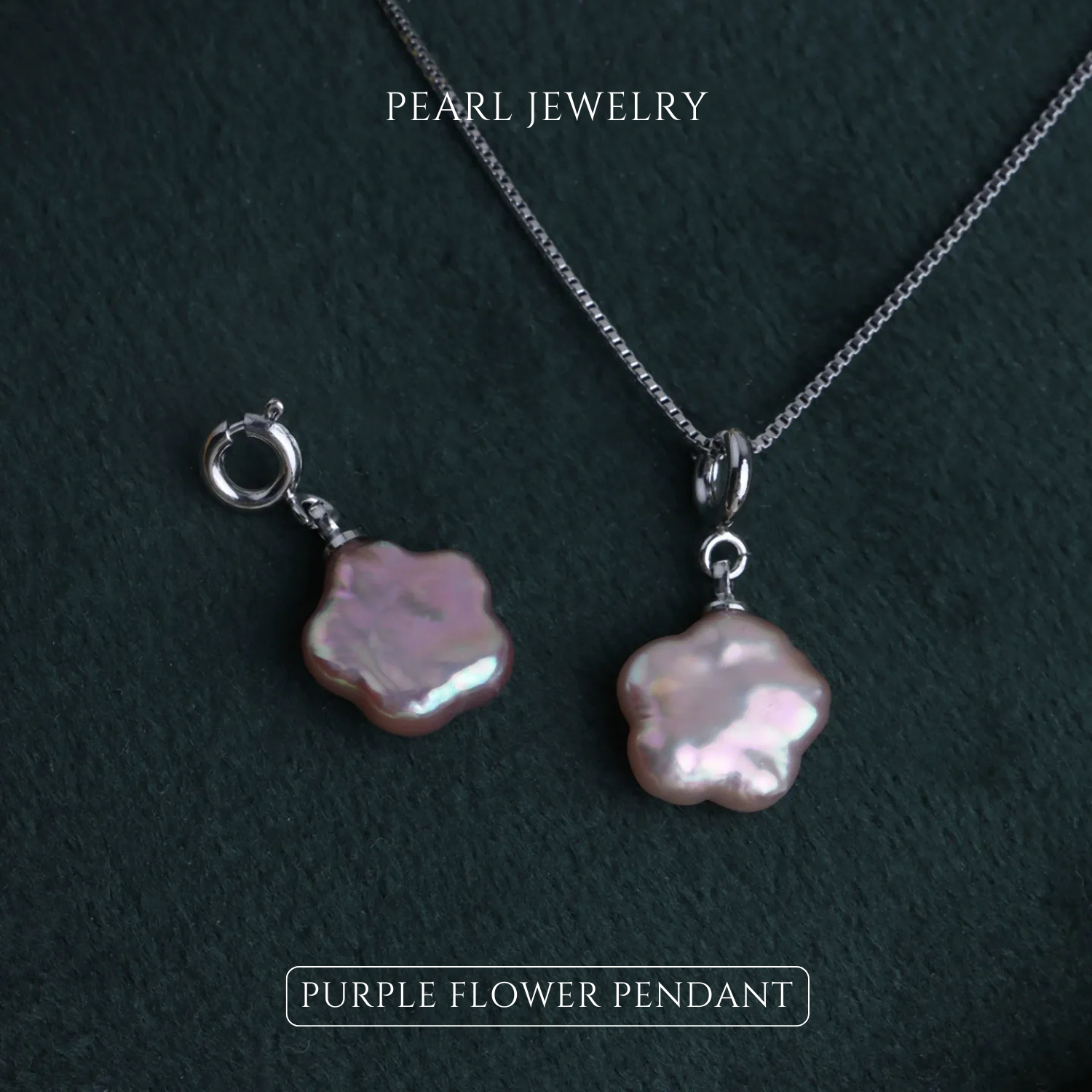 Freshwater Baroque Pearl Pendants