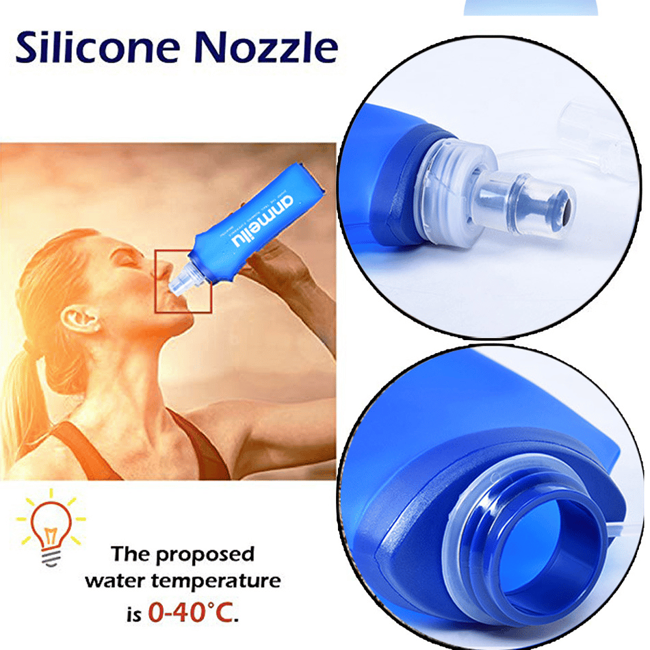 🏃♂️ NEWBOLER Foldable Soft Water Bottle – Your Ultimate Hydration Companion! 🏞️