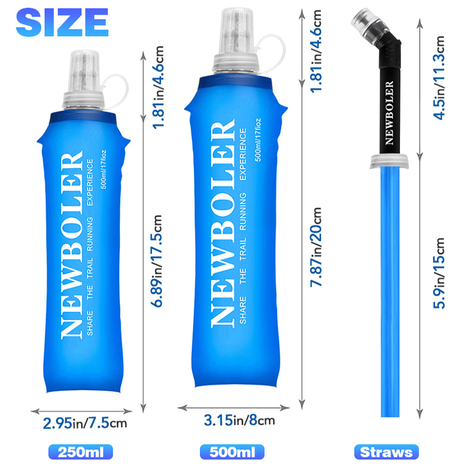 🏃♂️ NEWBOLER Foldable Soft Water Bottle – Your Ultimate Hydration Companion! 🏞️