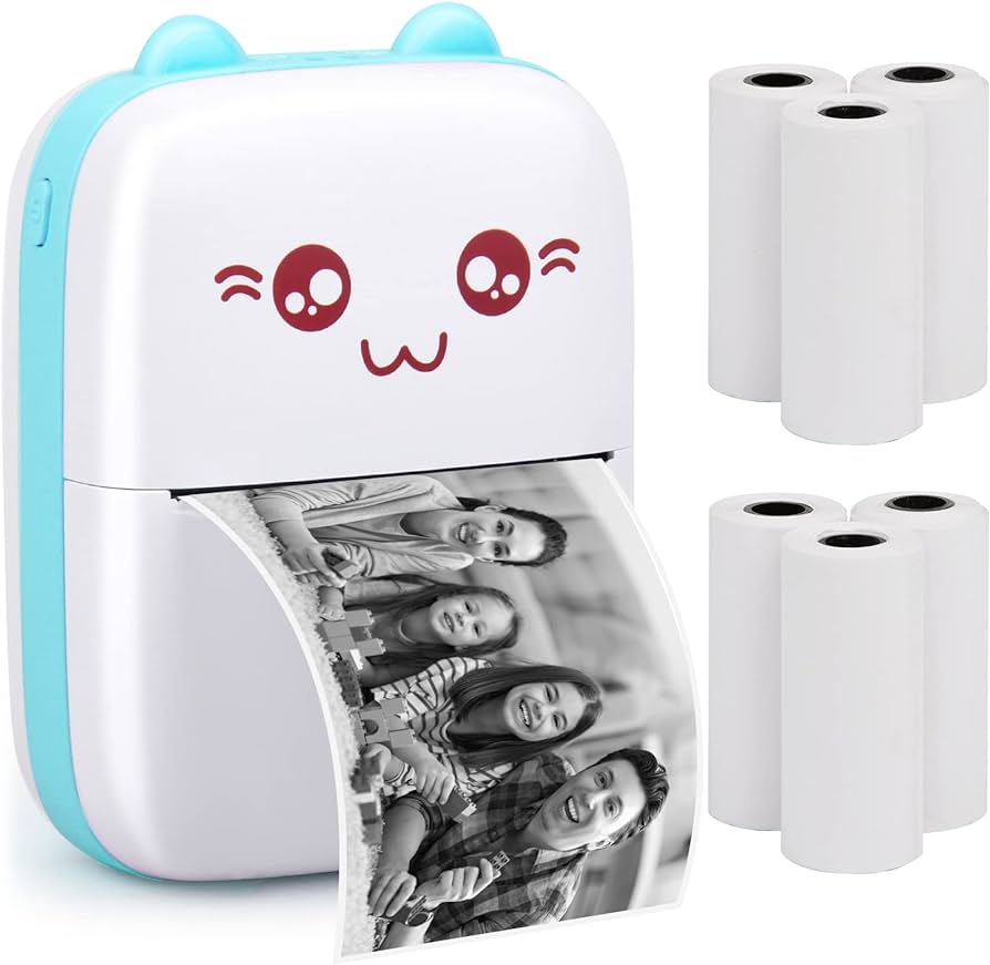 MINI IMPRIMANTE THERMIQUE - IDÉALE POUR LES ENFANTS