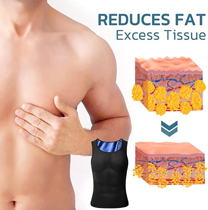 Débardeur de compression pour gynécomastie pour hommes
