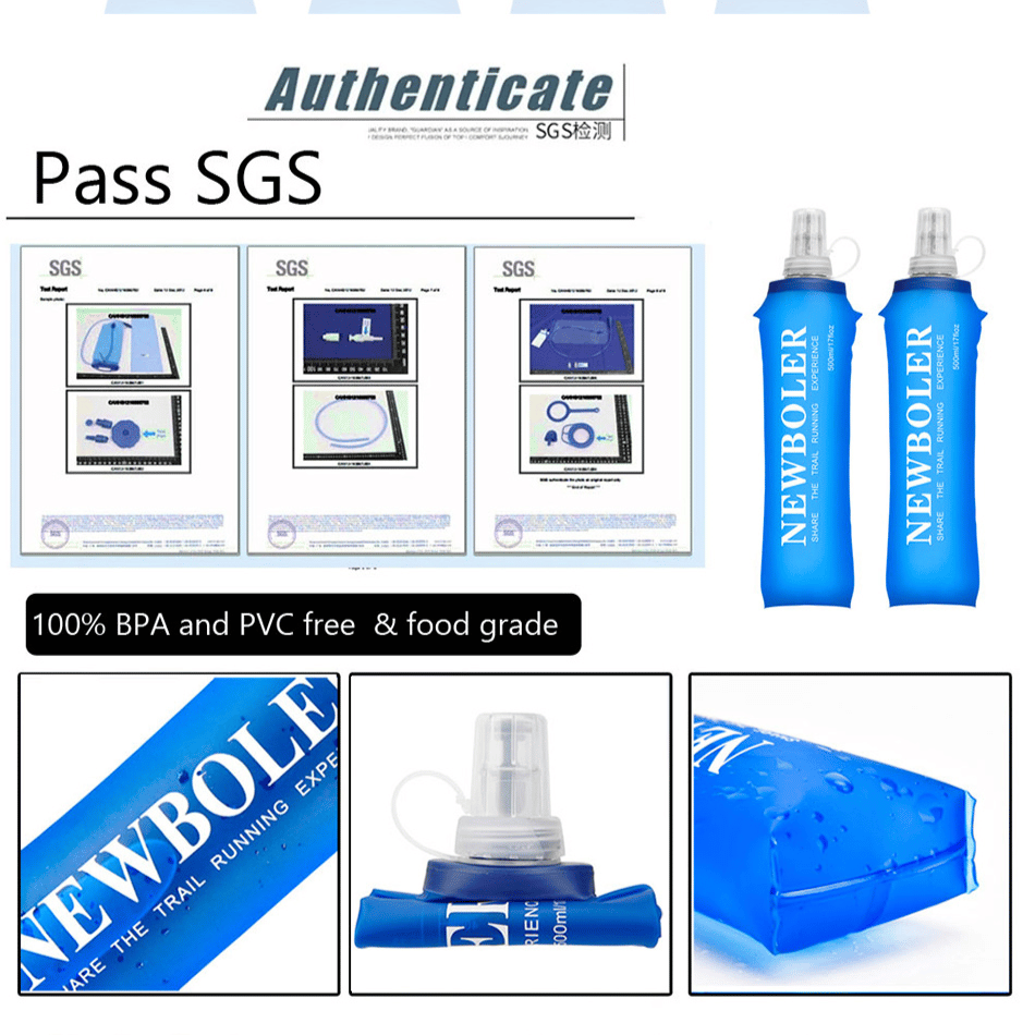 🏃♂️ NEWBOLER Foldable Soft Water Bottle – Your Ultimate Hydration Companion! 🏞️