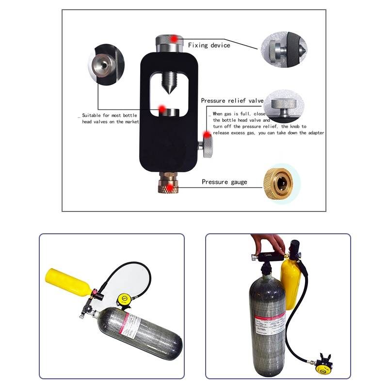 Lung Plus  - Scuba Oxigen Tank for Underwater Adventurers