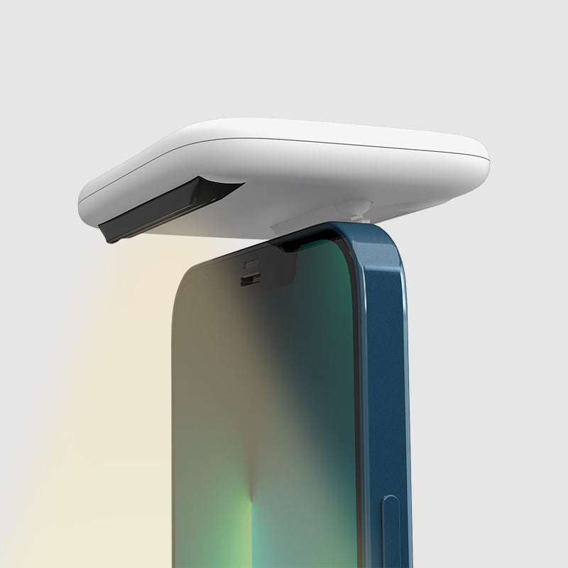 MagLight - Hängelampe mit Augenschutz für das iPhone-Display