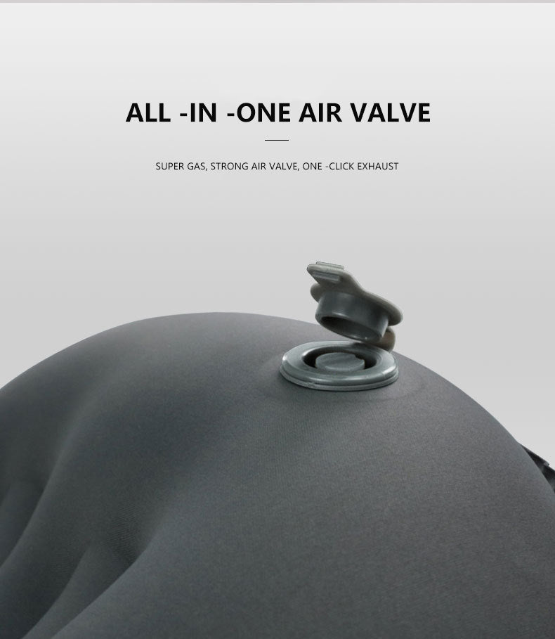Oreiller d'air de camping ultraléger pour les activités de plein air