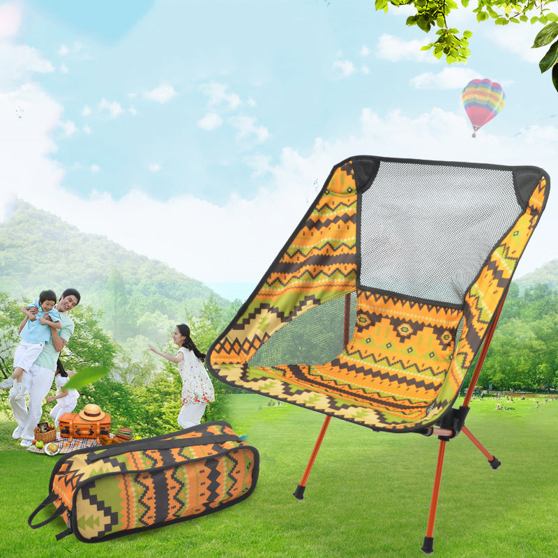 Chaise pliante extérieure en alliage d'aluminium