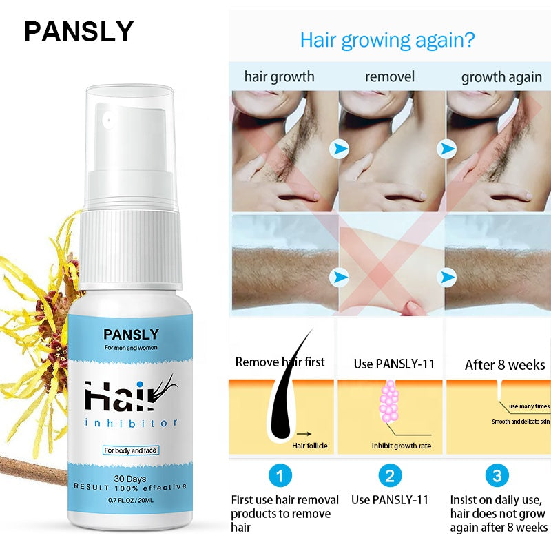 ManeCease : Inhibiteur organique de croissance des cheveux longue durée