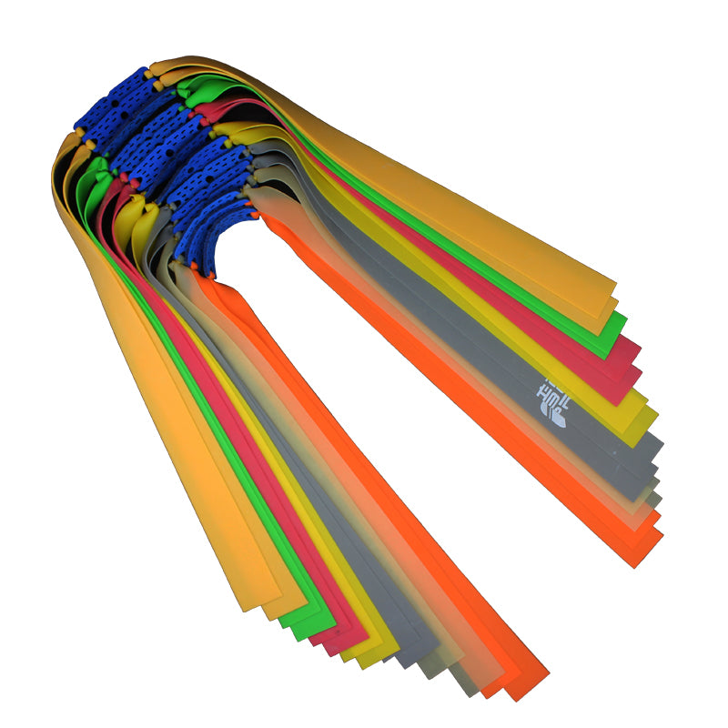 Schleuder-Gummibänder, flaches Gummi-/Latexband für die Schleuder