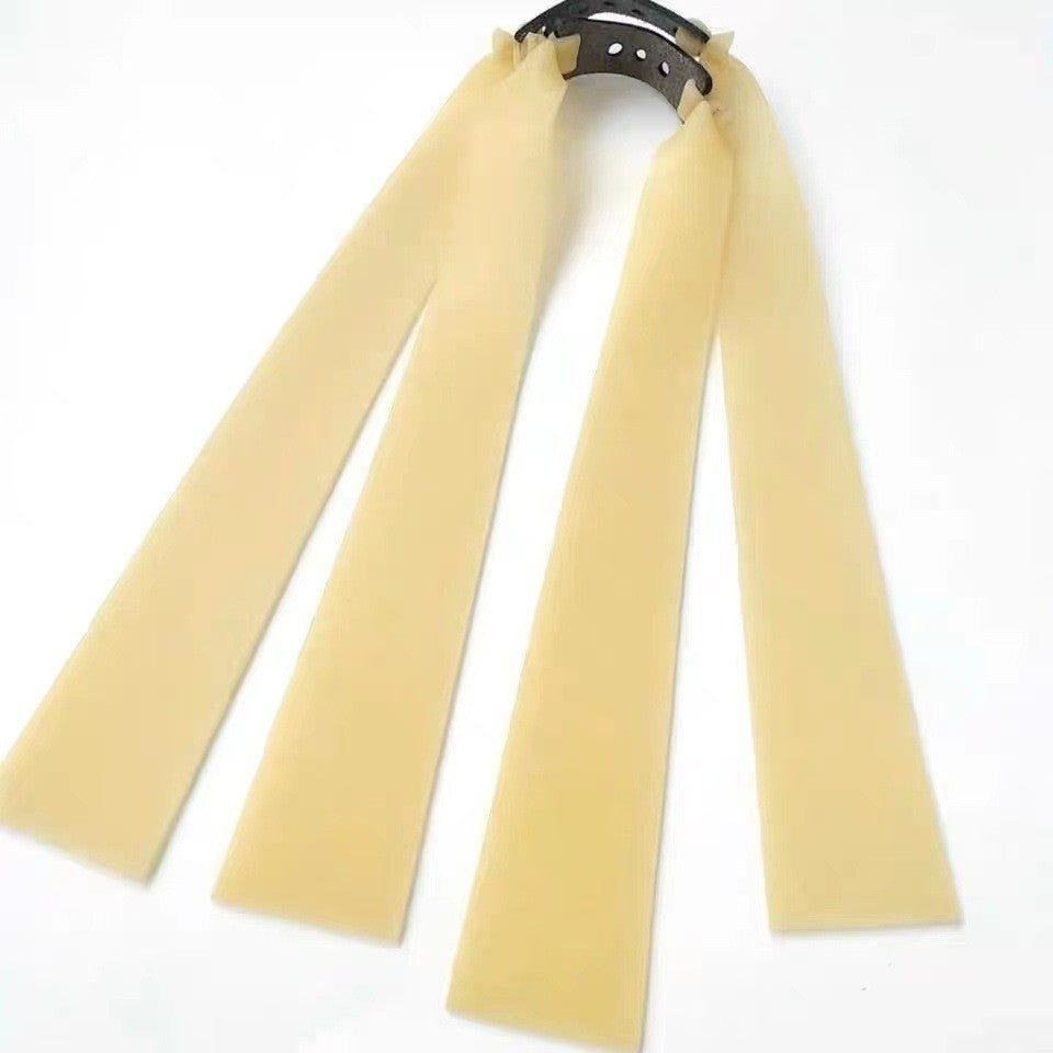 Bandes de caoutchouc pour fronde Bande plate en caoutchouc/latex pour fronde