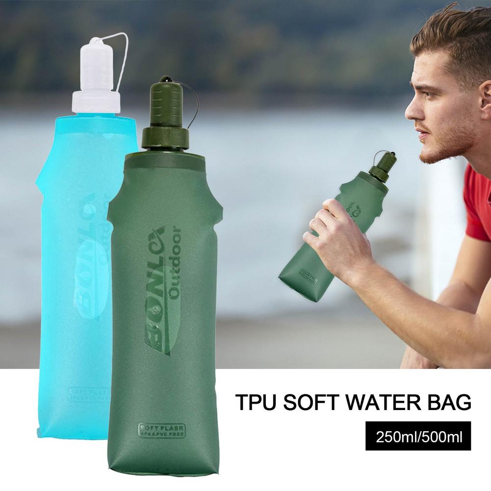 UltraFold Hydration Flask - Folding Water Bottle for Running, Hiking & Outdoor Sports