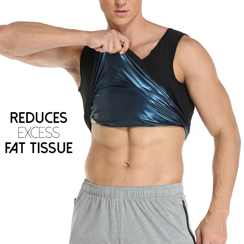 Débardeur de compression pour gynécomastie pour hommes