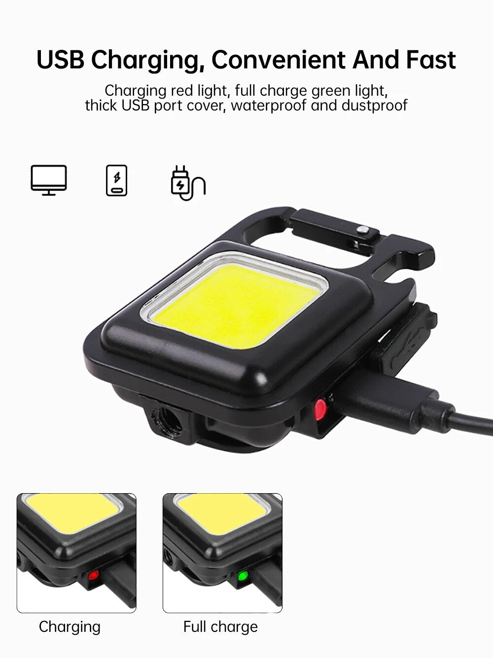 Keychains Portable Pocket LED Flashlight