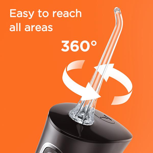 Kabelloser Munddusche mit drei Reinigungsmodi