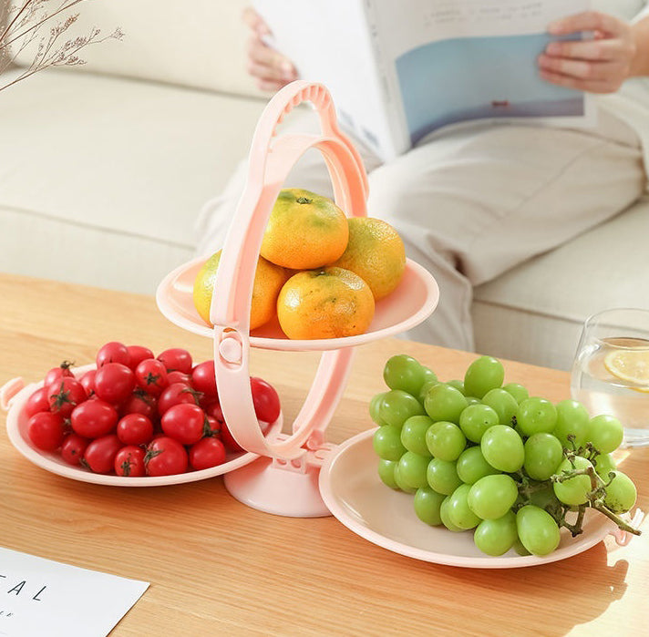 Faltbare Obstregale mit 3 Ebenen