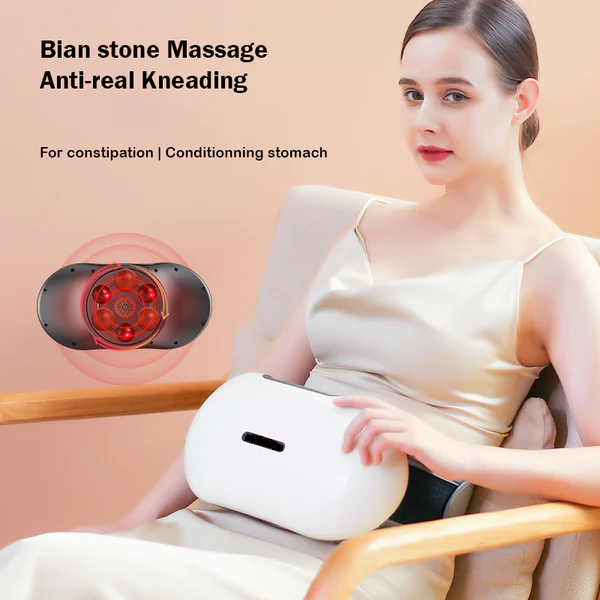 SM Elektrisches Bauchmassagegerät mit Bian Stone