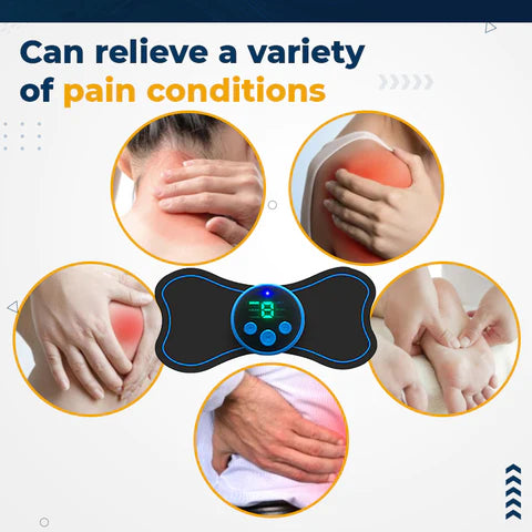 Mini patchs de Massage intelligents sans fil électriques portables pour soulager la douleur