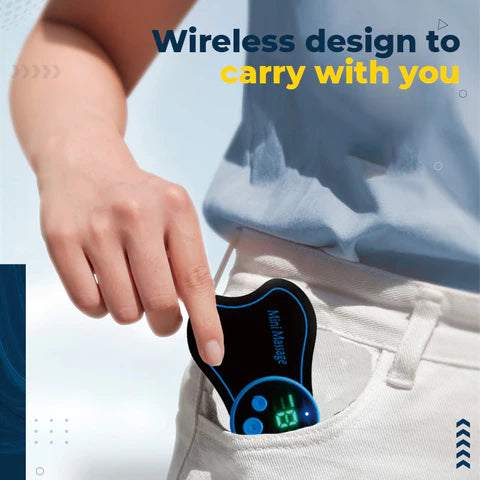 Mini patchs de Massage intelligents sans fil électriques portables pour soulager la douleur