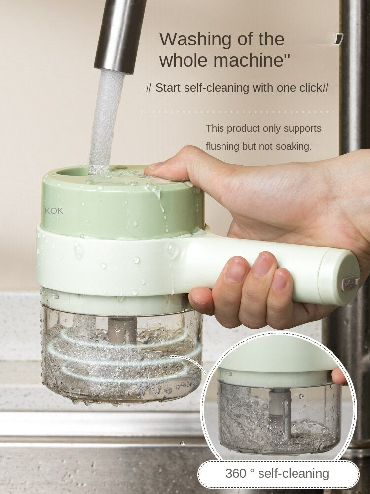 Kabelloser 3-Gang-Mini-Mixer, elektrischer Lebensmittelmixer, Handmixer mit Eiern, automatischer Mixer