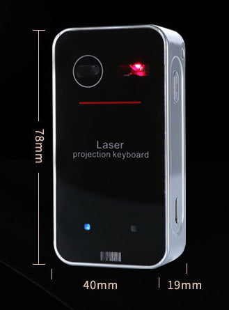 Laser Keyboard, Virtual Wireless Bluetooth Portable Projection Keyboard for Smart Phone PC Tablet Laptop