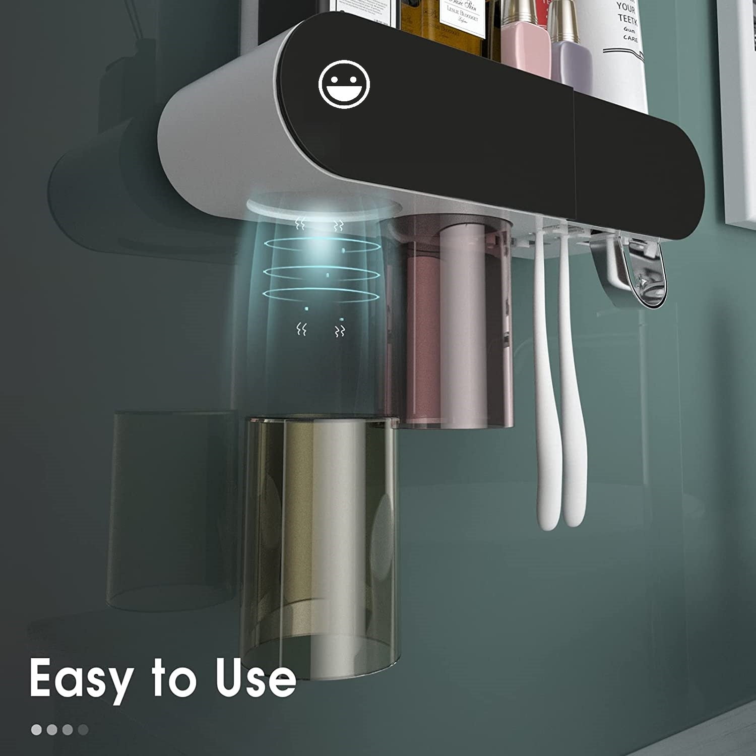 SmileShelter - 5 In 1 Toothbrush Holder