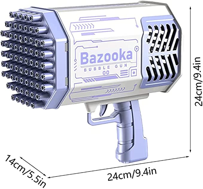 Seifenblasenmaschine, verbesserte Seifenblasenmaschine mit 69 Löchern