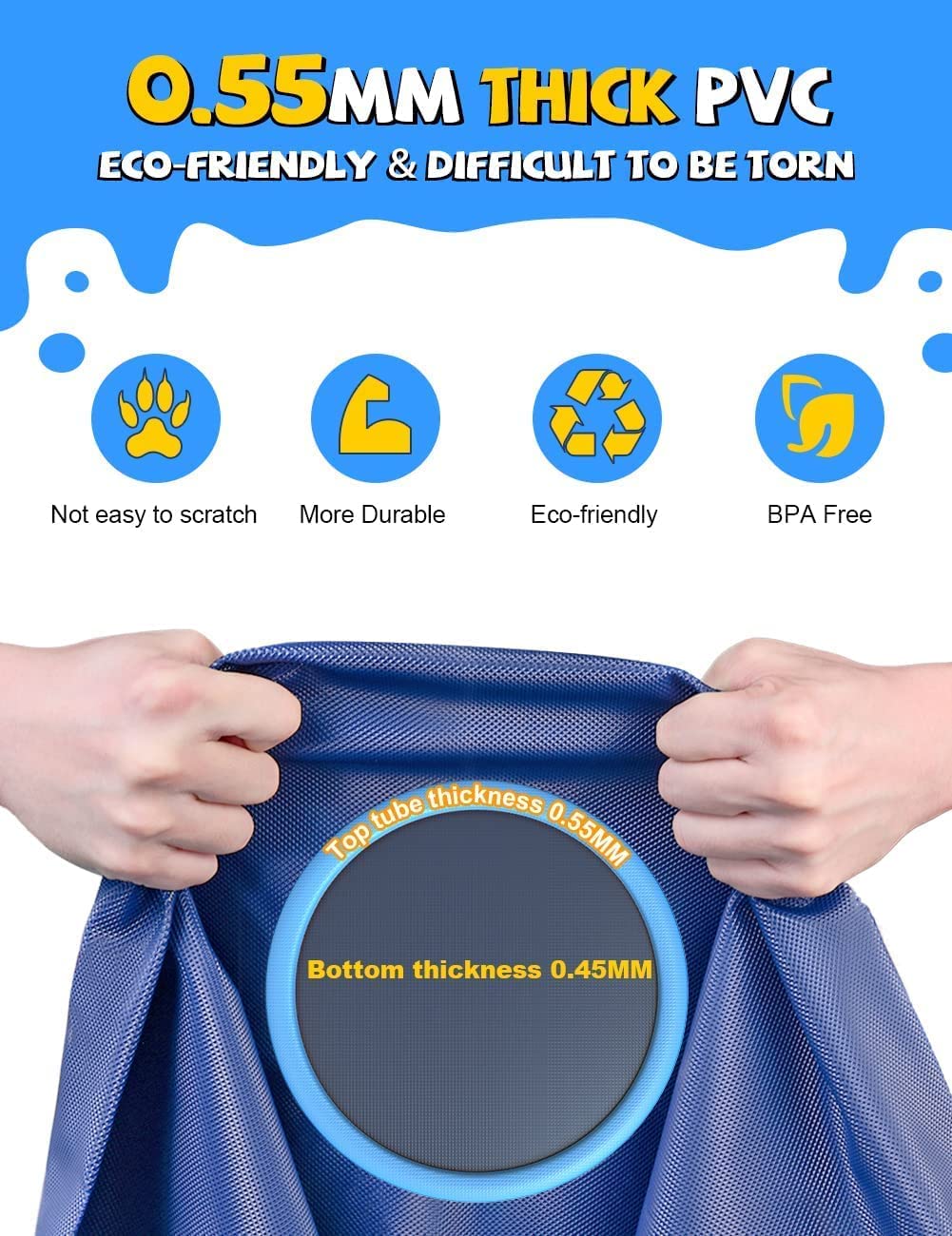 Sprinklerpool für Hunde