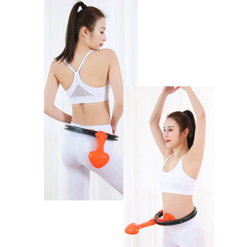 Smart Hula Hoop Vibrato mit dem gleichen Netz roten Bauch Männer und Frauen wird nicht fallen die schöne Taille abnehmbare feste faul Hula Hoop