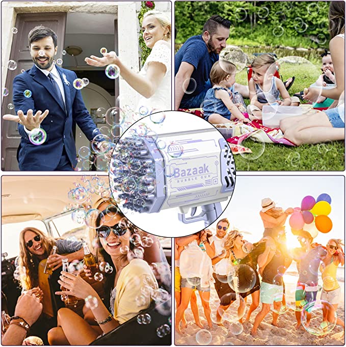 Seifenblasenmaschine, verbesserte Seifenblasenmaschine mit 69 Löchern