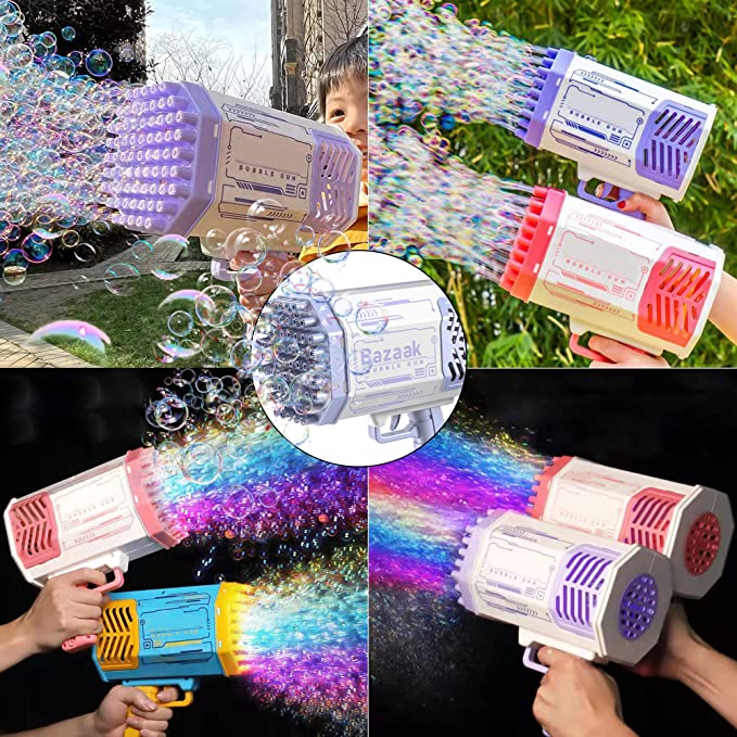 Seifenblasenmaschine, verbesserte Seifenblasenmaschine mit 69 Löchern