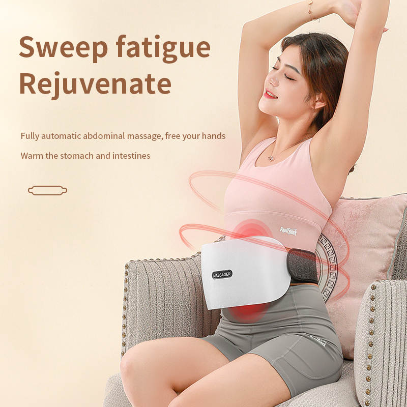 SM Electric Abdominal Massager With Bian Stone