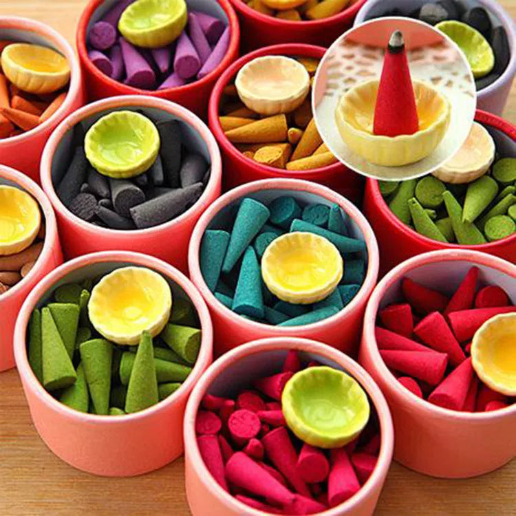 Rückfluss-Räucherkegel