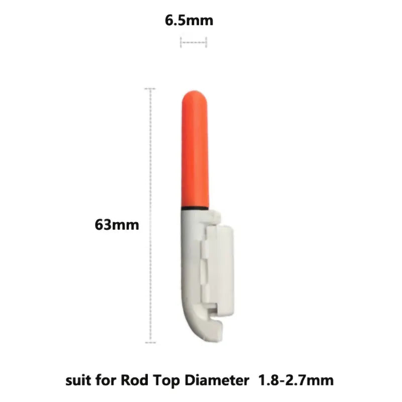 1set Elektronische Angelrute Leuchtstab Licht LED Abnehmbare Wasserdichte Float Tackle Nacht Felsen Angeln Mit Batterie Tackle