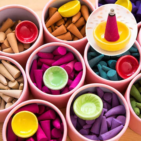 Rückfluss-Räucherkegel