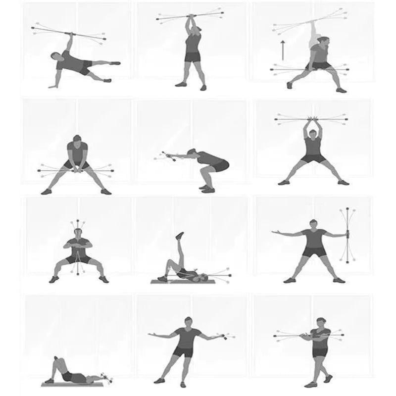 Mehrzweck-Fitness-Trainingsgeräte zum Fettabbau und Muskelaufbau bei Gehirnerschütterungen.