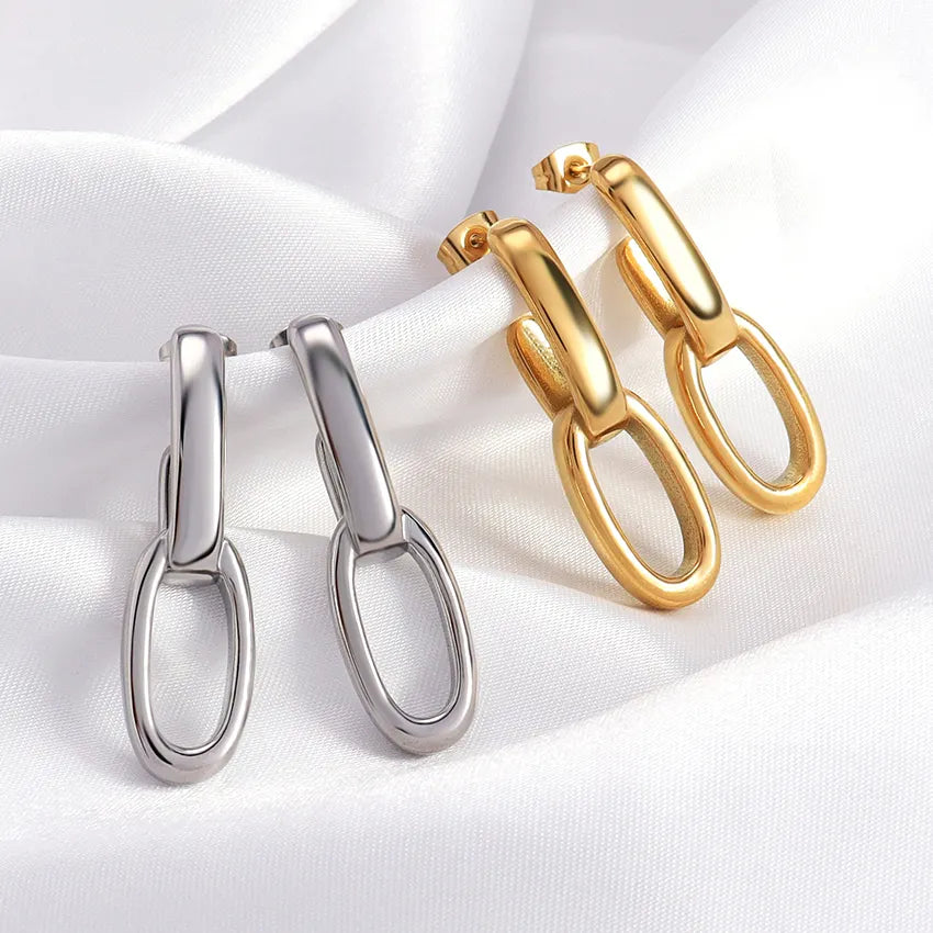 SM Luxury Link Hoops