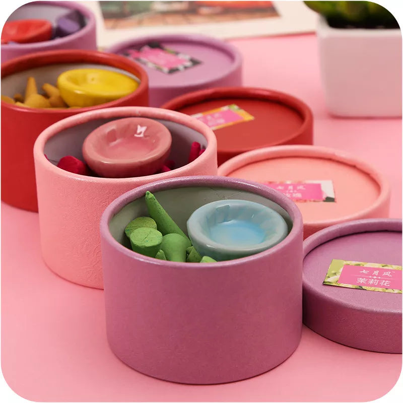 Rückfluss-Räucherkegel