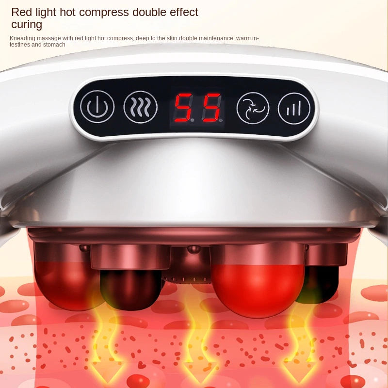 SM Elektrisches Bauchmassagegerät mit Bian Stone