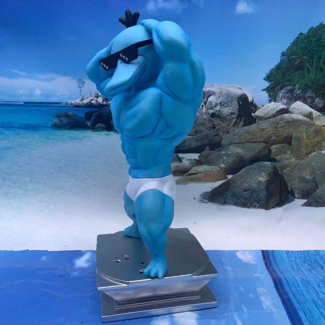 Véritable modèle Pokémon Koduck musclé