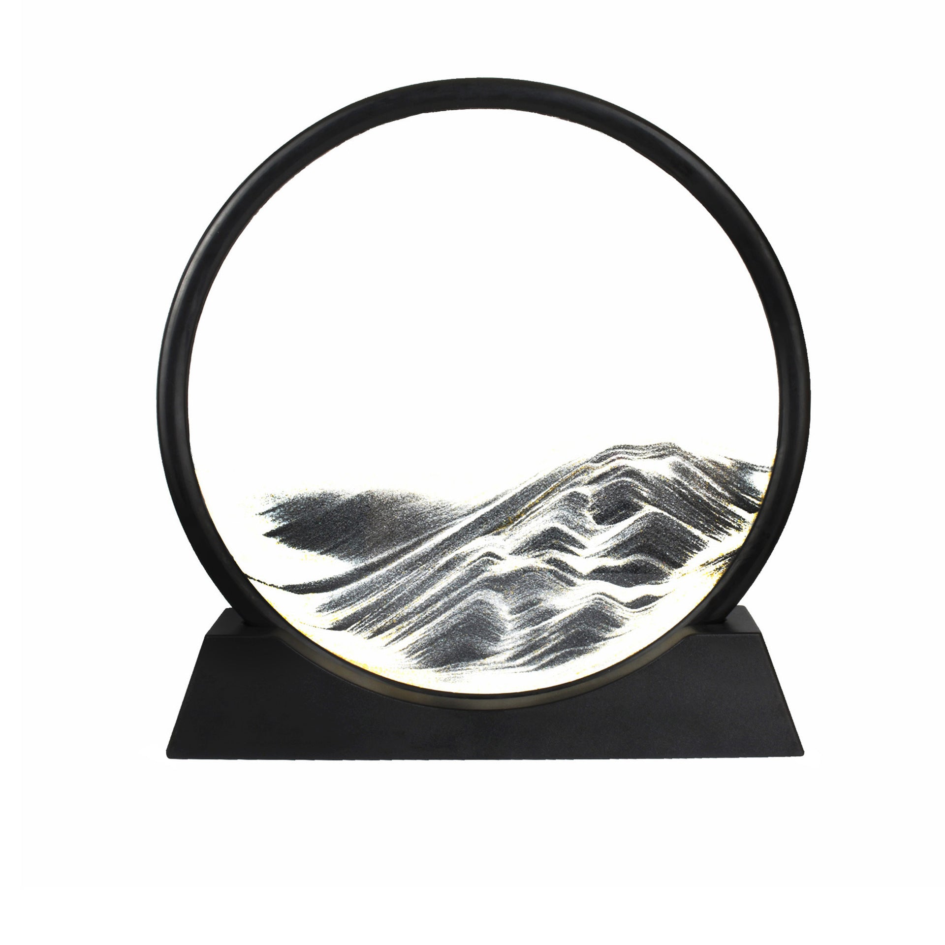 Moving Sand Art Picture, Sandscapes in 3D Glass Picture