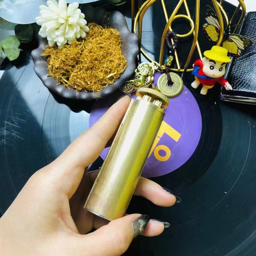 Classic Roller: Vintage Metal Paper Rolling Tool