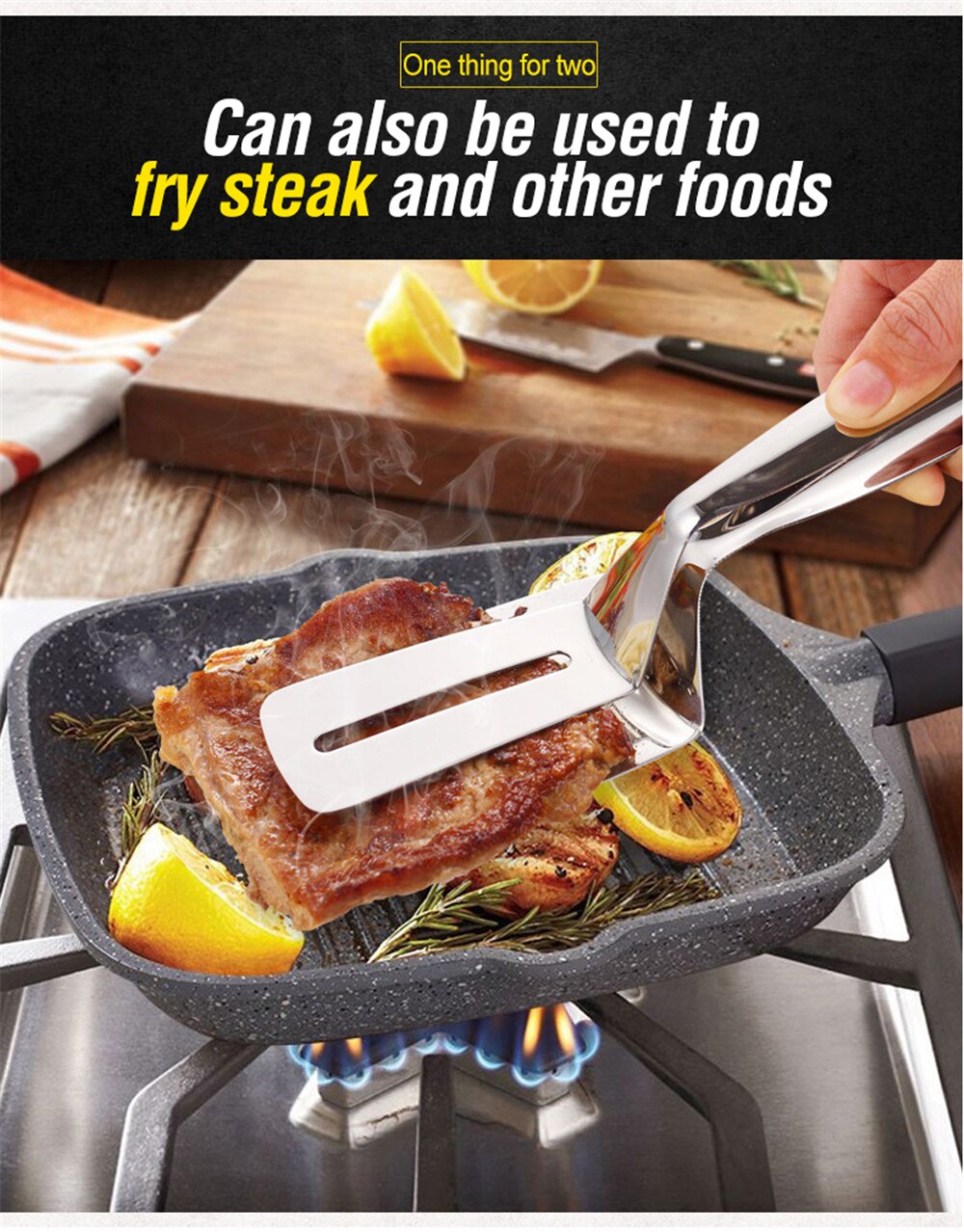 Stainless Steel Food Turning Shovels, Kitchen Utensils