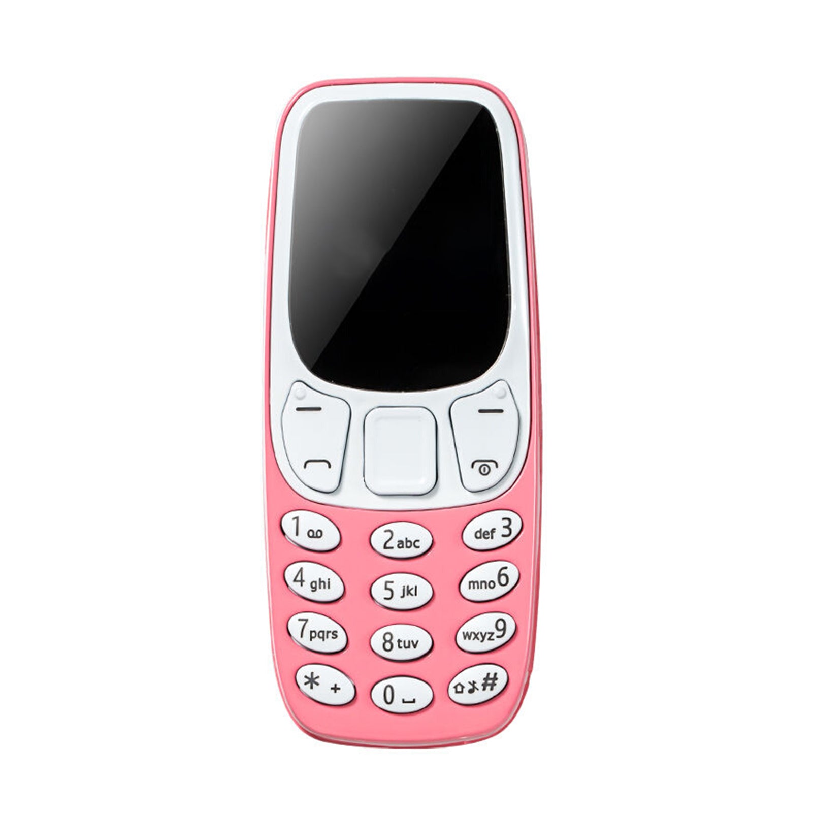 Mini téléphone portable double cartes SIM changeur de voix lecteur MP3/4 mini-téléphone portable Bluetooth doté d'un téléphone autonome avec changeur de voix