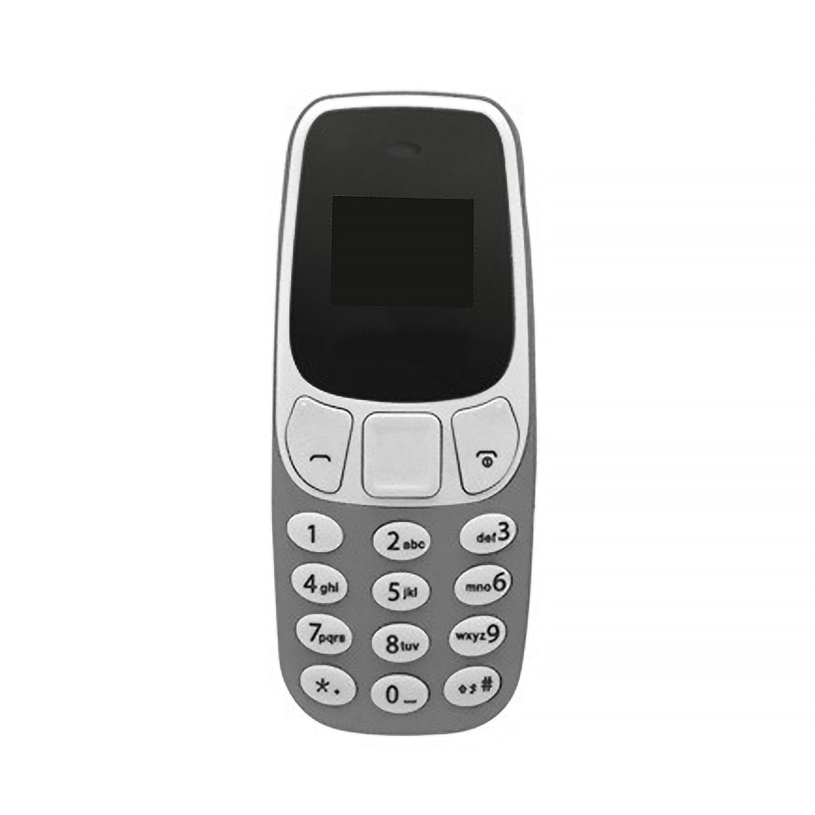 Mini téléphone portable double cartes SIM changeur de voix lecteur MP3/4 mini-téléphone portable Bluetooth doté d'un téléphone autonome avec changeur de voix