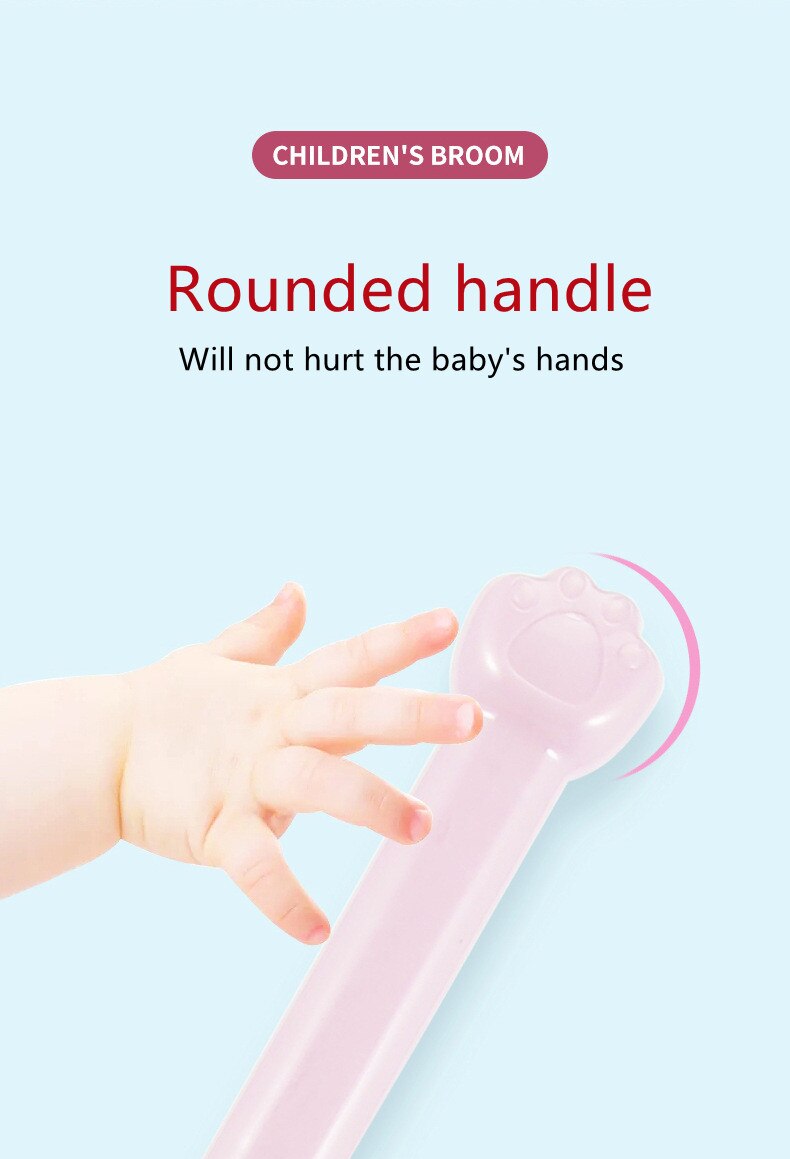 Ein Set mit echten Haushaltsreinigungswerkzeugen als Spielzeug für Kinder