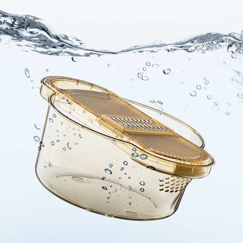 6-in-1-Multifunktions-Obst- und Gemüseschneider mit Körben