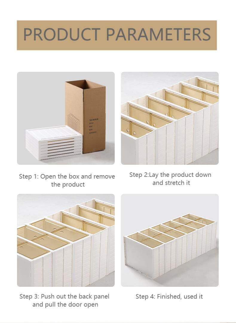 ShoeMate Cabinet: Elegant Stackable Shoe Cabinet With Transparent Doors
