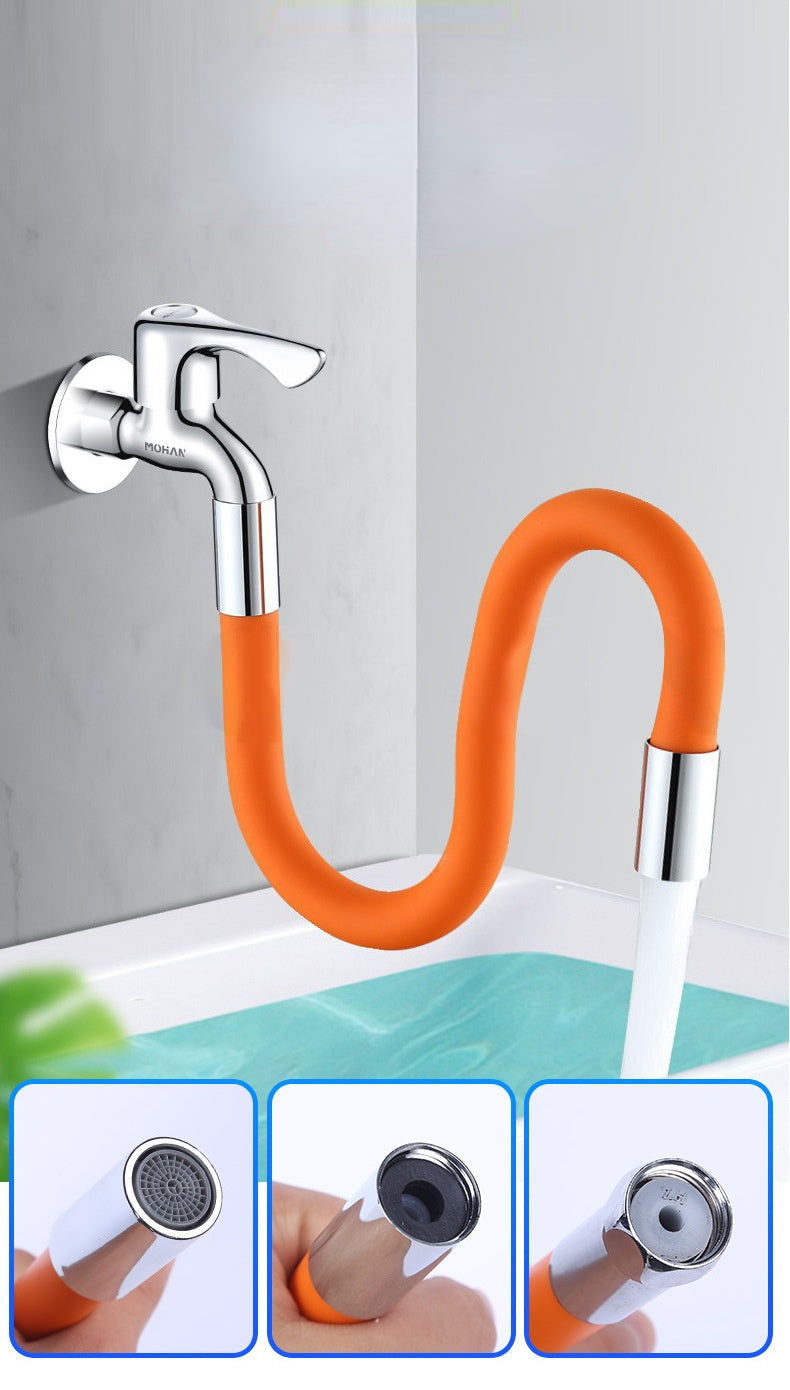 Wasserhahnverlängerungen, Verlängerungsschlauch, Badezimmer, 360° drehbar