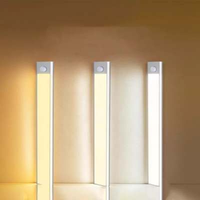 Magnetic Motion Activated Light, Wireless USB Rechargeable Lights 2 Pack