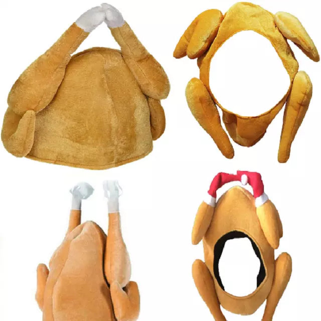 Thanksgiving-Dekoration, Truthahnhut – 2er-Pack